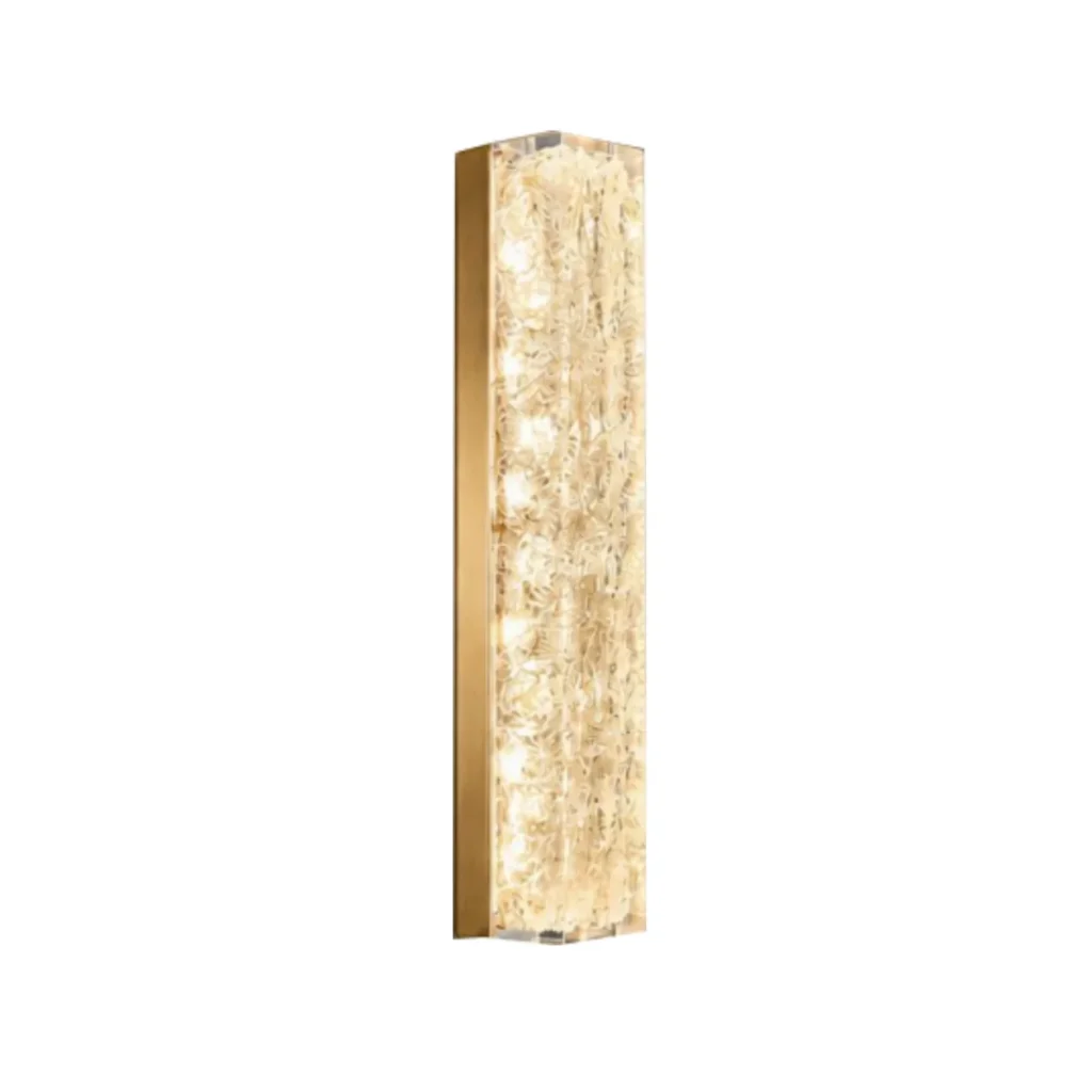 Modern Resin Wall Light | Full Spectrum LED Wall Sconce Bedroom & Hallway Lighting