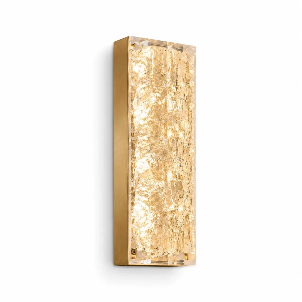 Modern Resin Wall Light | Full Spectrum LED Wall Sconce Bedroom & Hallway Lighting
