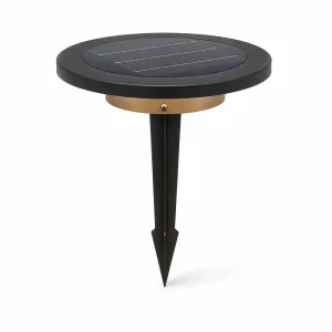 Modern Solar Ground Light | Outdoor LED Lawn & Pathway Light 3000K