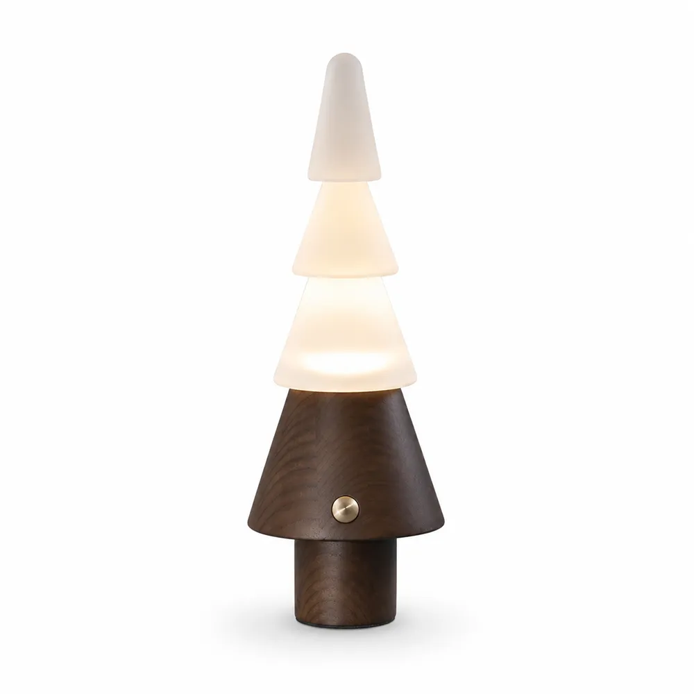 Nordic Tree Series Table Lamp – Wooden Sculptural LED Ambient Light