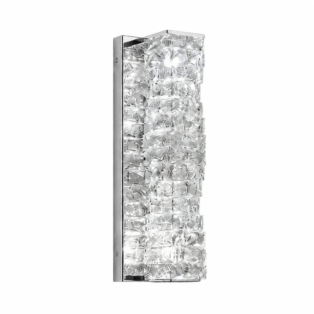 Modern Crystal Wall Light | Luxury K9 LED Wall Sconce Bedroom & Hotel Lighting