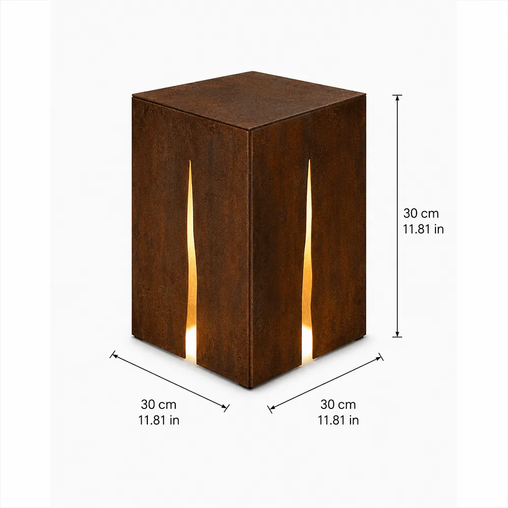 Square Outdoor Floor Lamp | Minimalist Garden Landscape LED Light