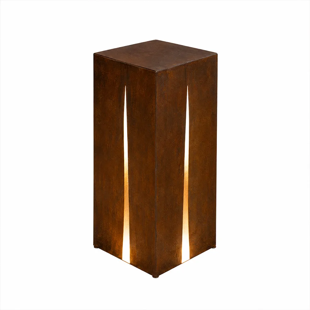 Square Outdoor Floor Lamp | Minimalist Garden Landscape LED Light