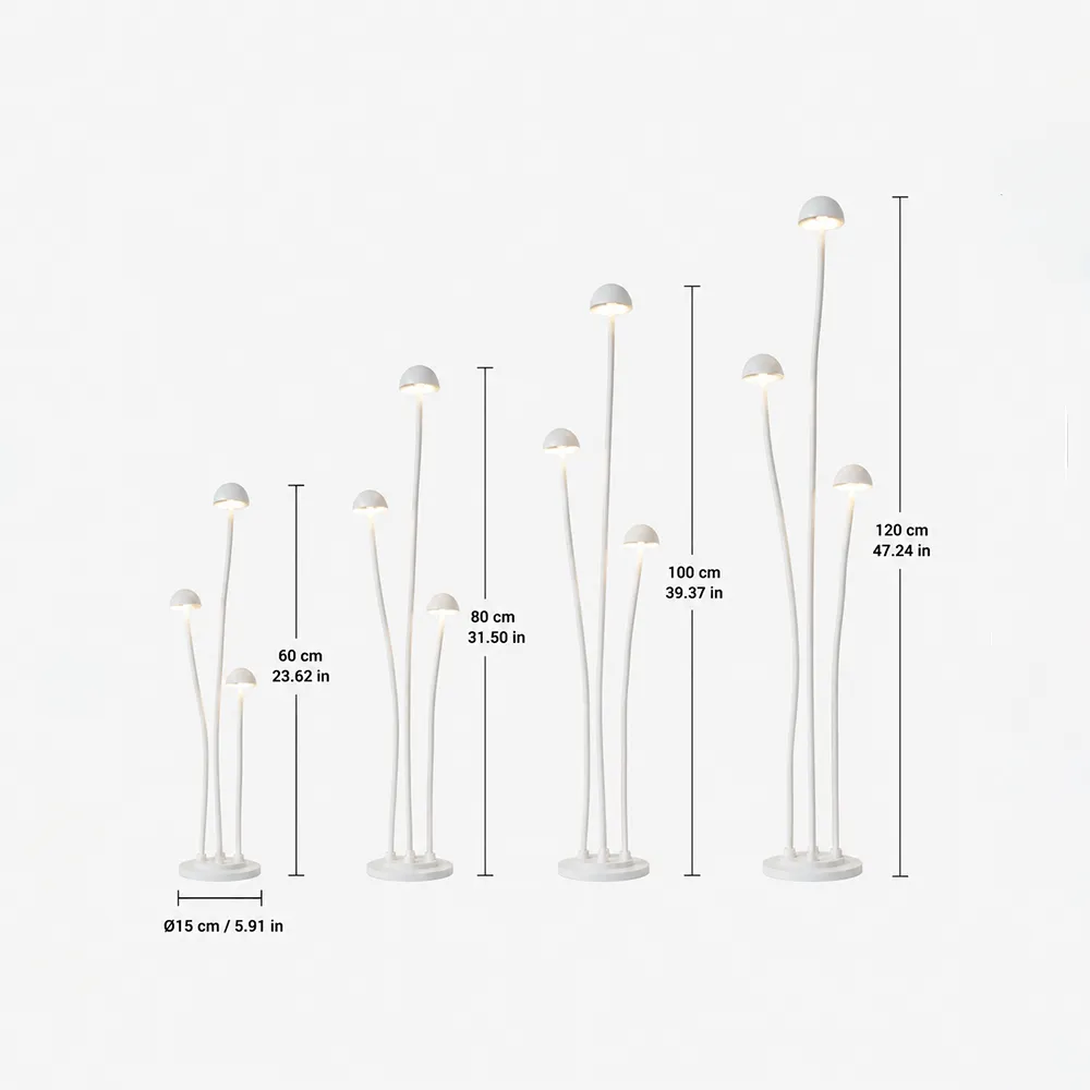 Modern Mushroom Outdoor Garden Light | Landscape Pathway LED Lamp